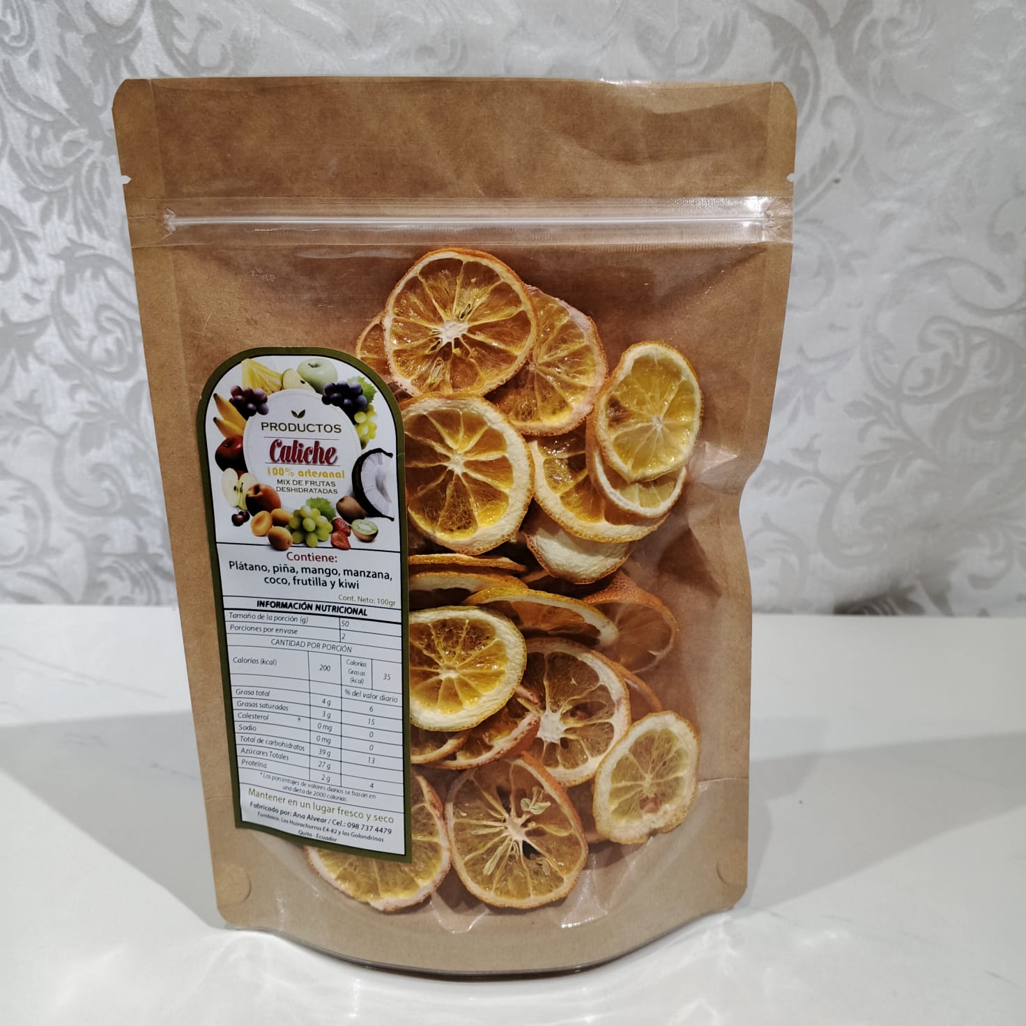 Mandarina Deshidratada